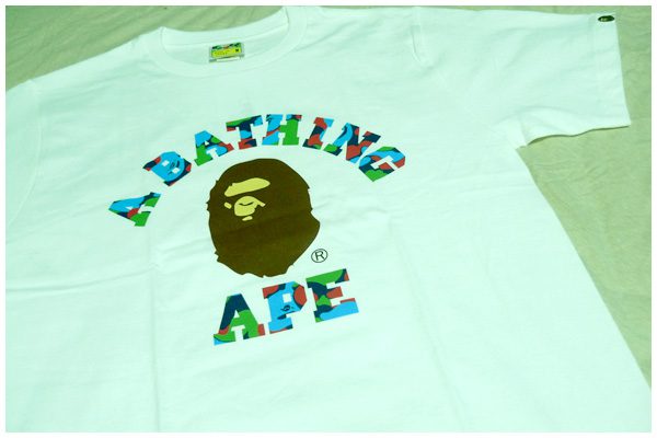 Bathing ape hotsell shirt singapore