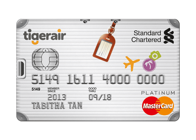 Standard Chartered Tigerair Platinum Card