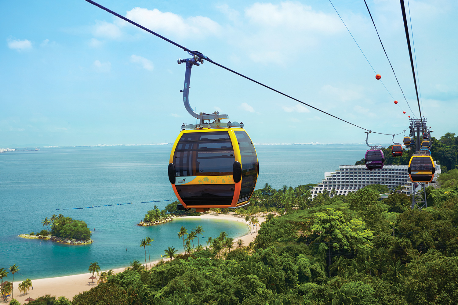 Singapore’s Iconic Cable Car Opens New Line on Sentosa Island - Darren