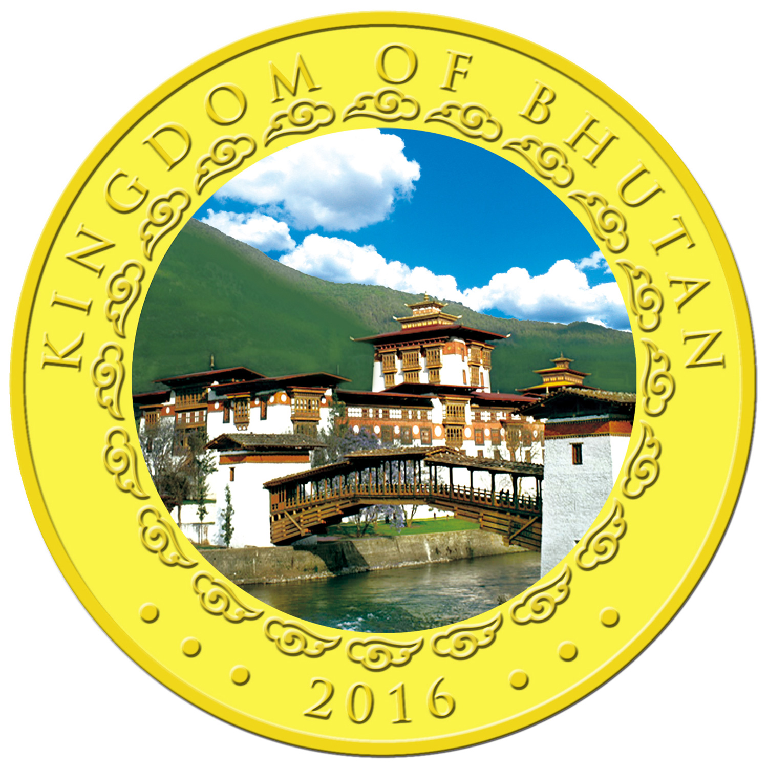 Bhutan-Lunar-Gold-Reverse