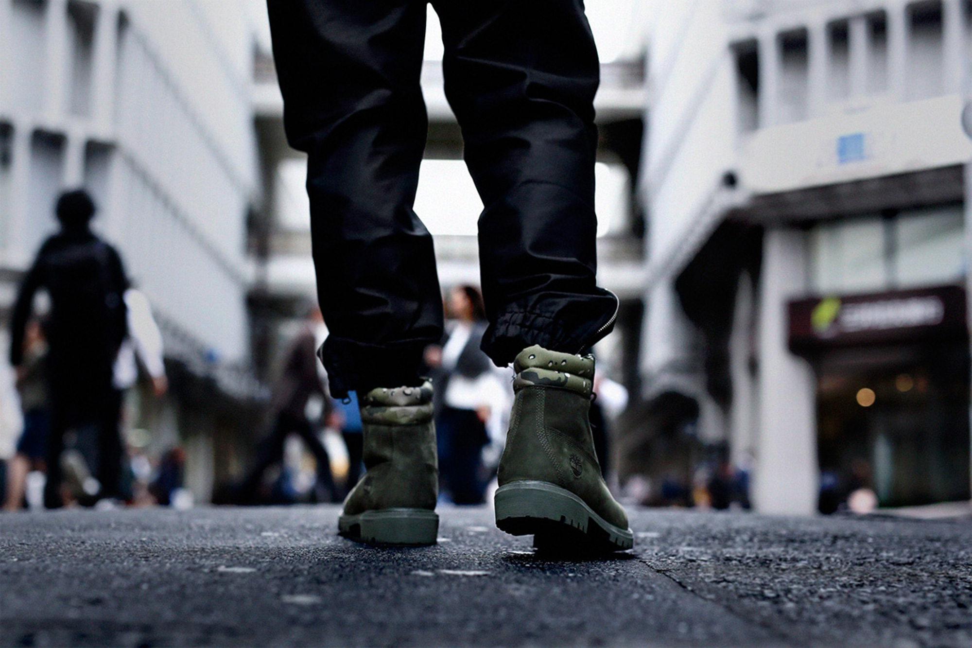 Timberland X ATMOS and Kinetics 6 Inch Double Collar Boots