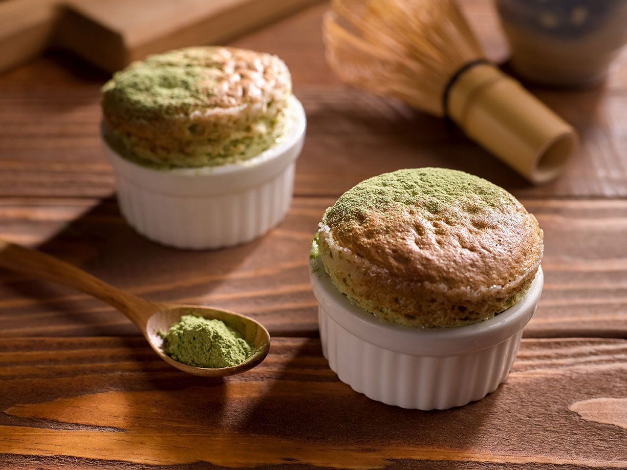 Matcha-Souffle