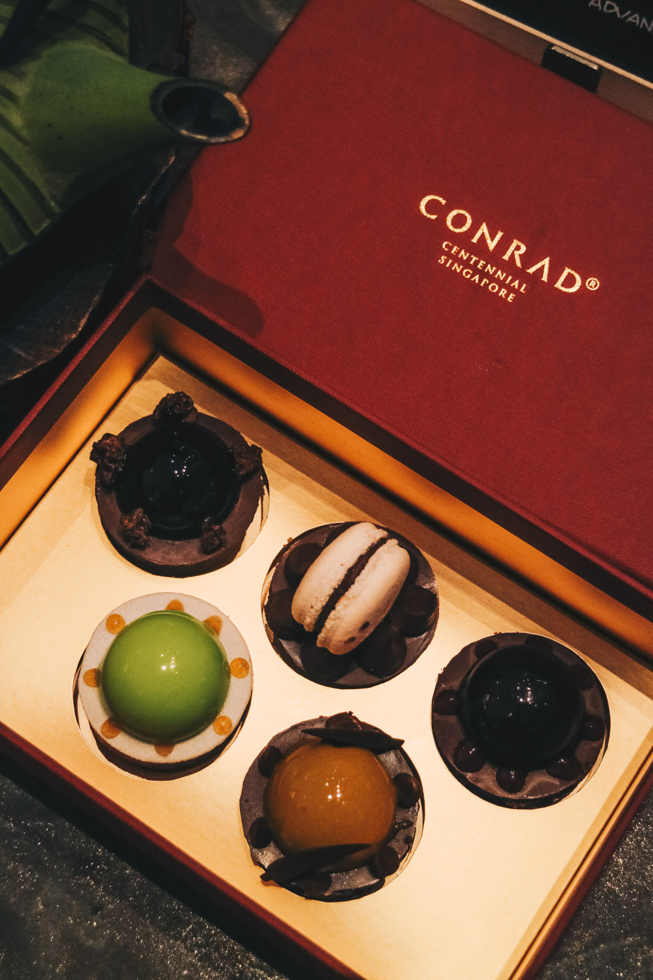 Conrad Centennial Singapore Chocolate Tarts