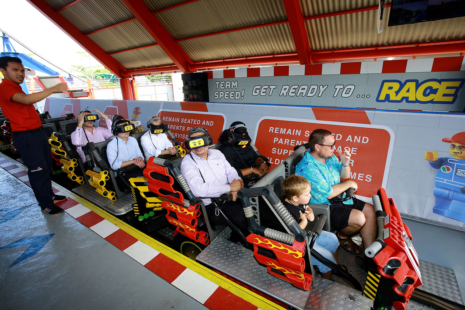 Legoland VR Coaster