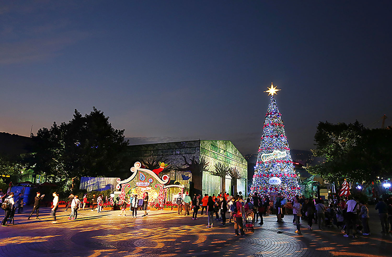 Hong Kong Ocean Park Christmas 2017