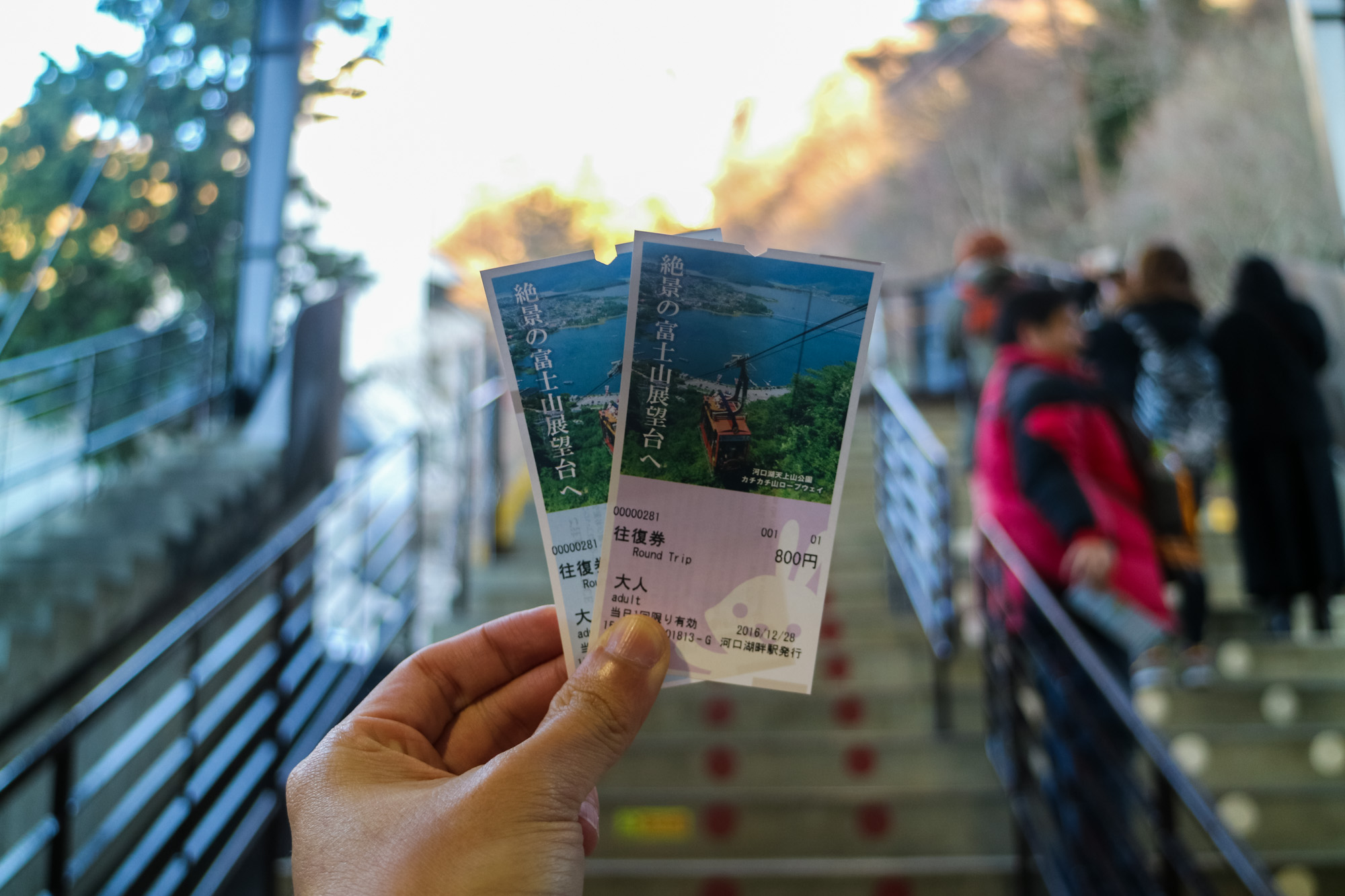 Yokoso Japan: Mt Kachi Kachi Ropeway at Kawaguchiko