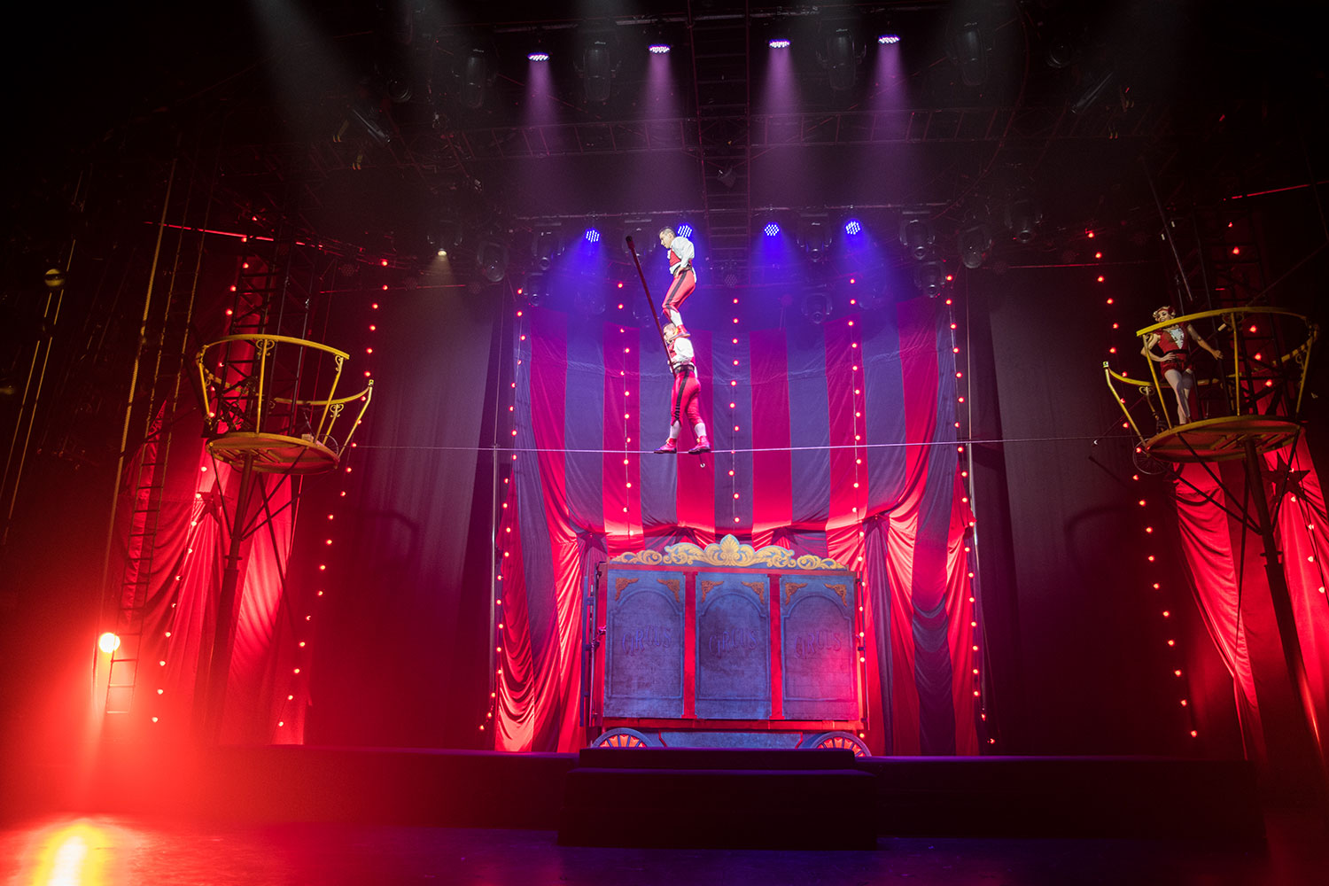 Circus 1903 Transforms the Stage into a Turn-of-the-Century Circus in Asia