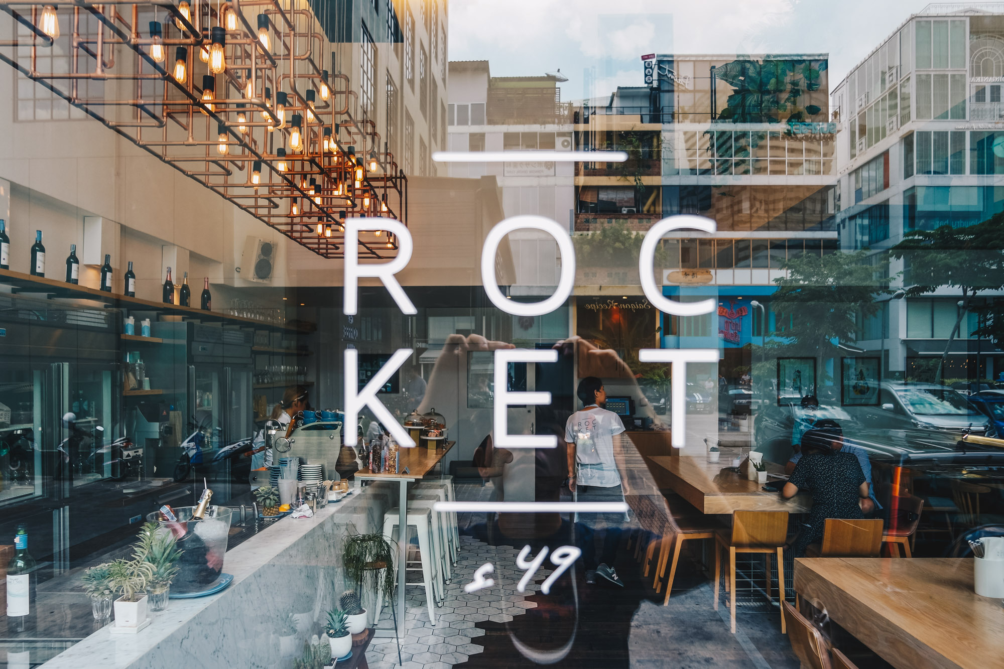 Rocket Coffee Bar on Sukhumvit Soi 49 Bangkok