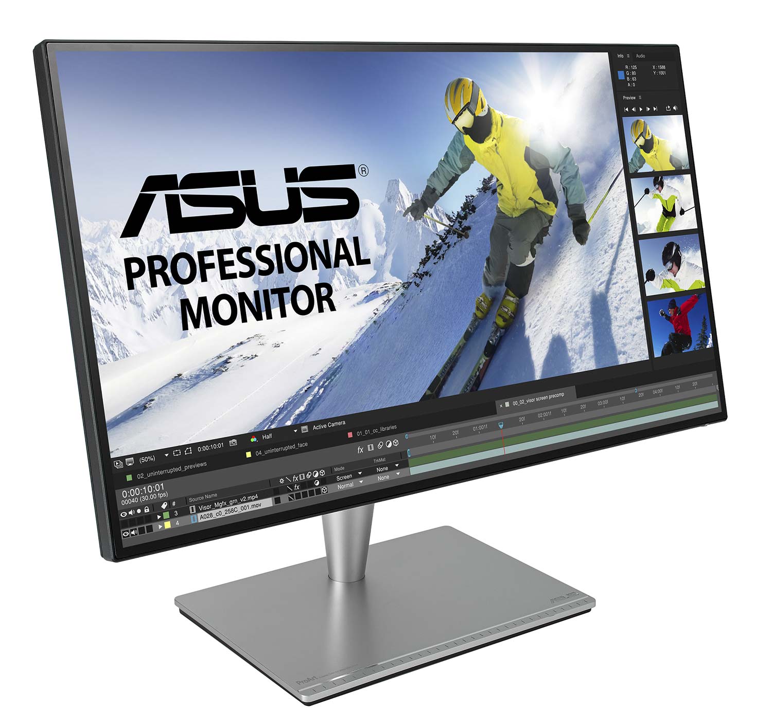 ASUS Announces ProArt PA27AC - Professional 27-inch WQHD Frameless HDR Monitor