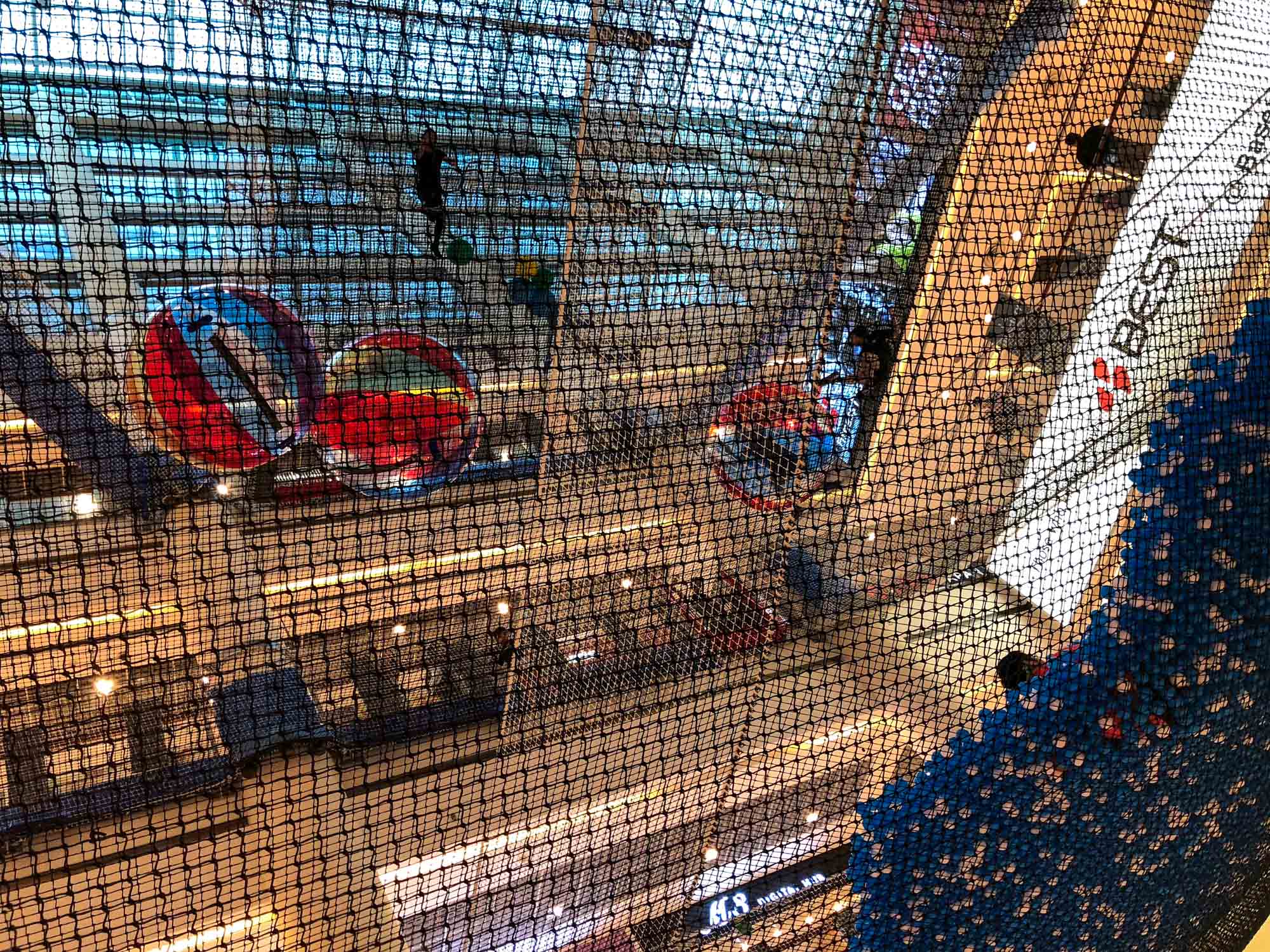 AIRZONE - The World's First Indoor Suspended Net Playground in Singapore