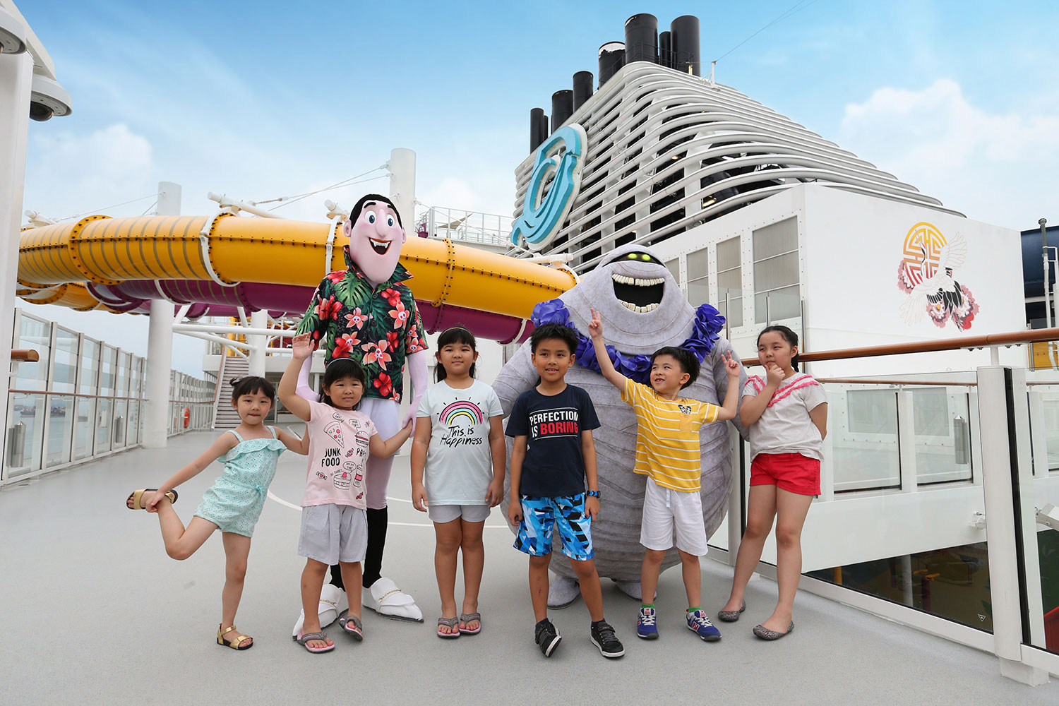 Go on a Monster Vacation with the Characters of Hotel Transylvania 3 onboard Dream Cruises