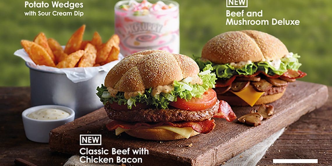 Enjoy the best of beef with McDonald’s® two new beef burgers Darren Bloggie Singapore