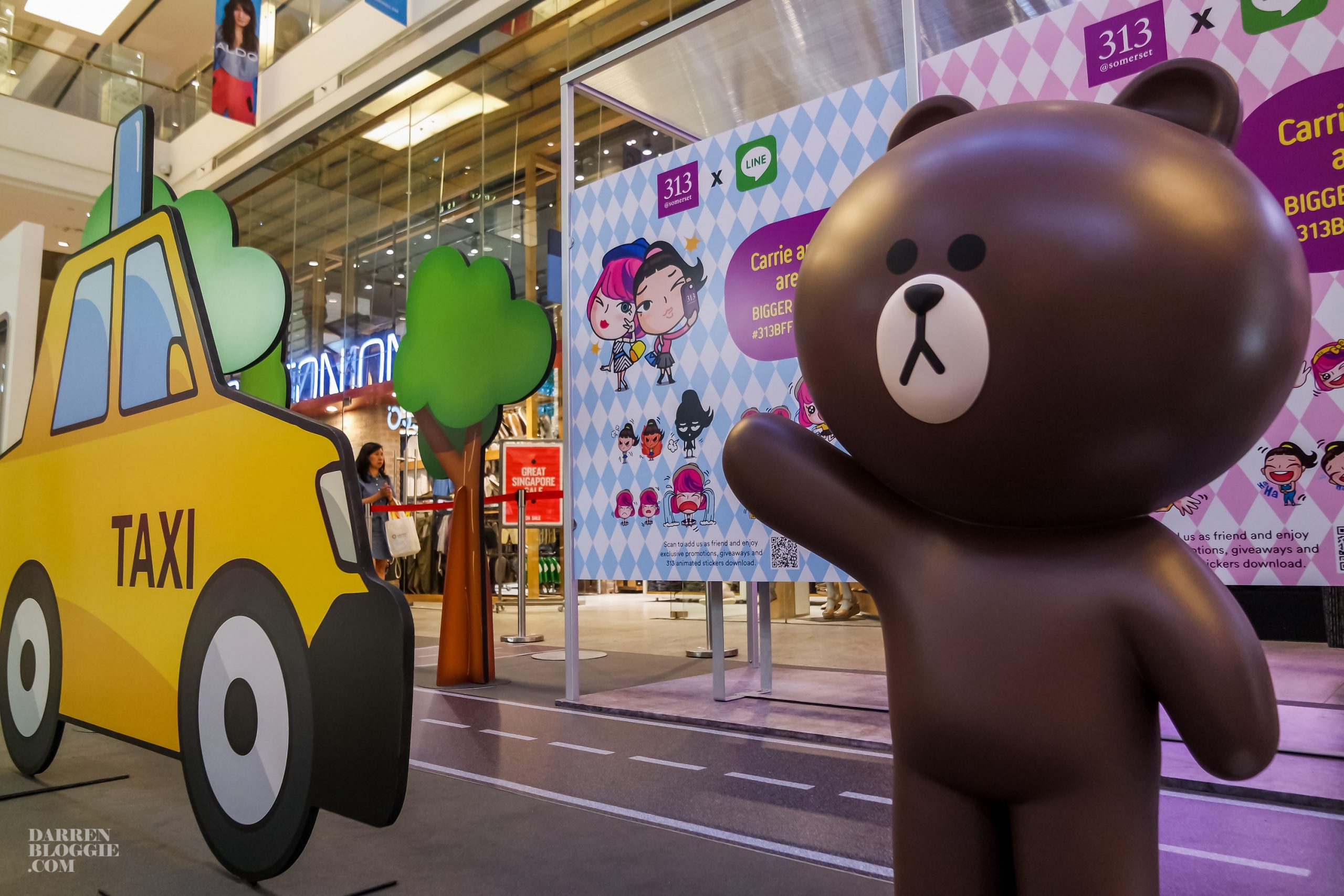 Joyride with LINE Friends at 313@Somerset