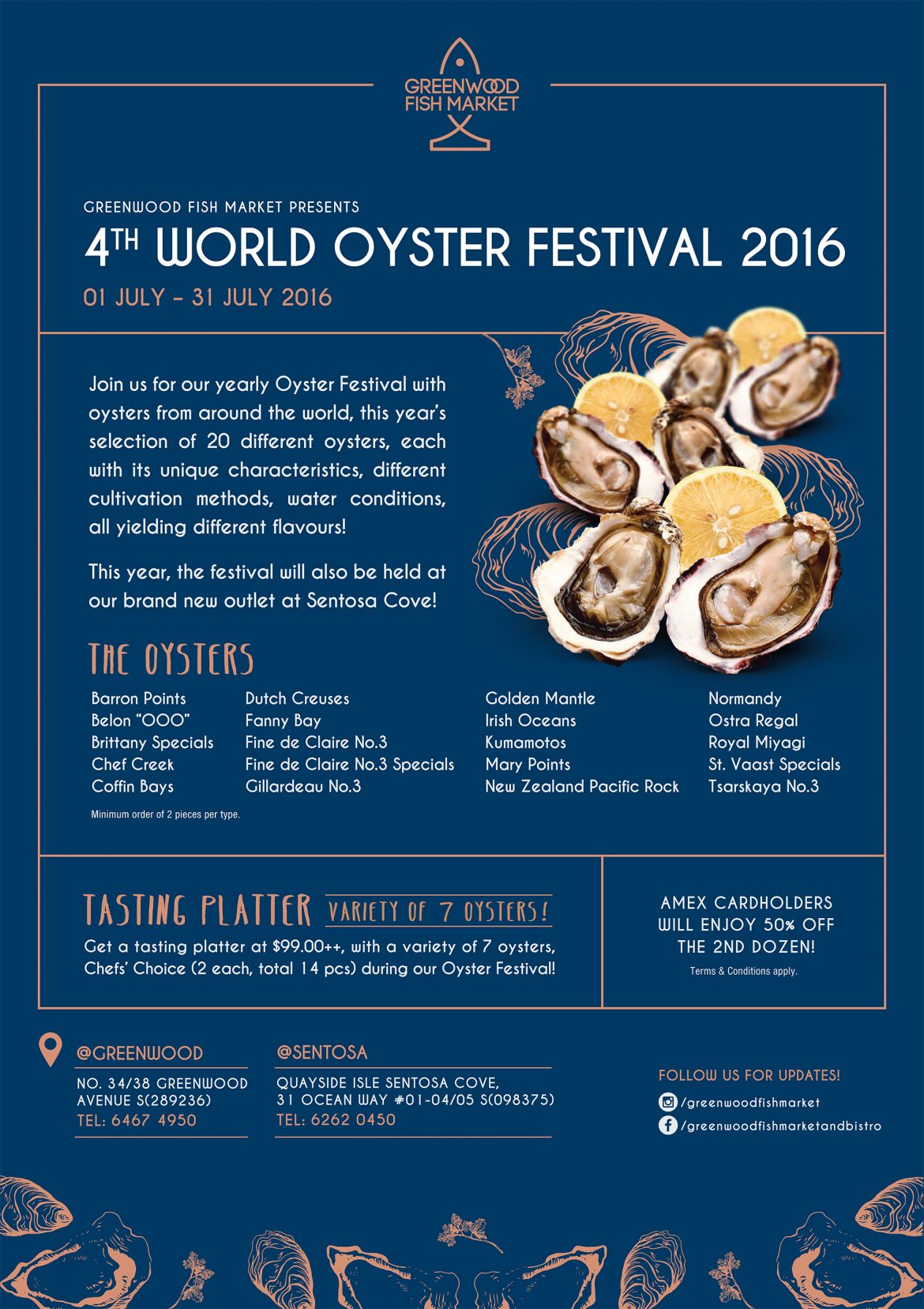 Greenwood Fish Market Sea to Table at Quayside Isle, Sentosa Cove