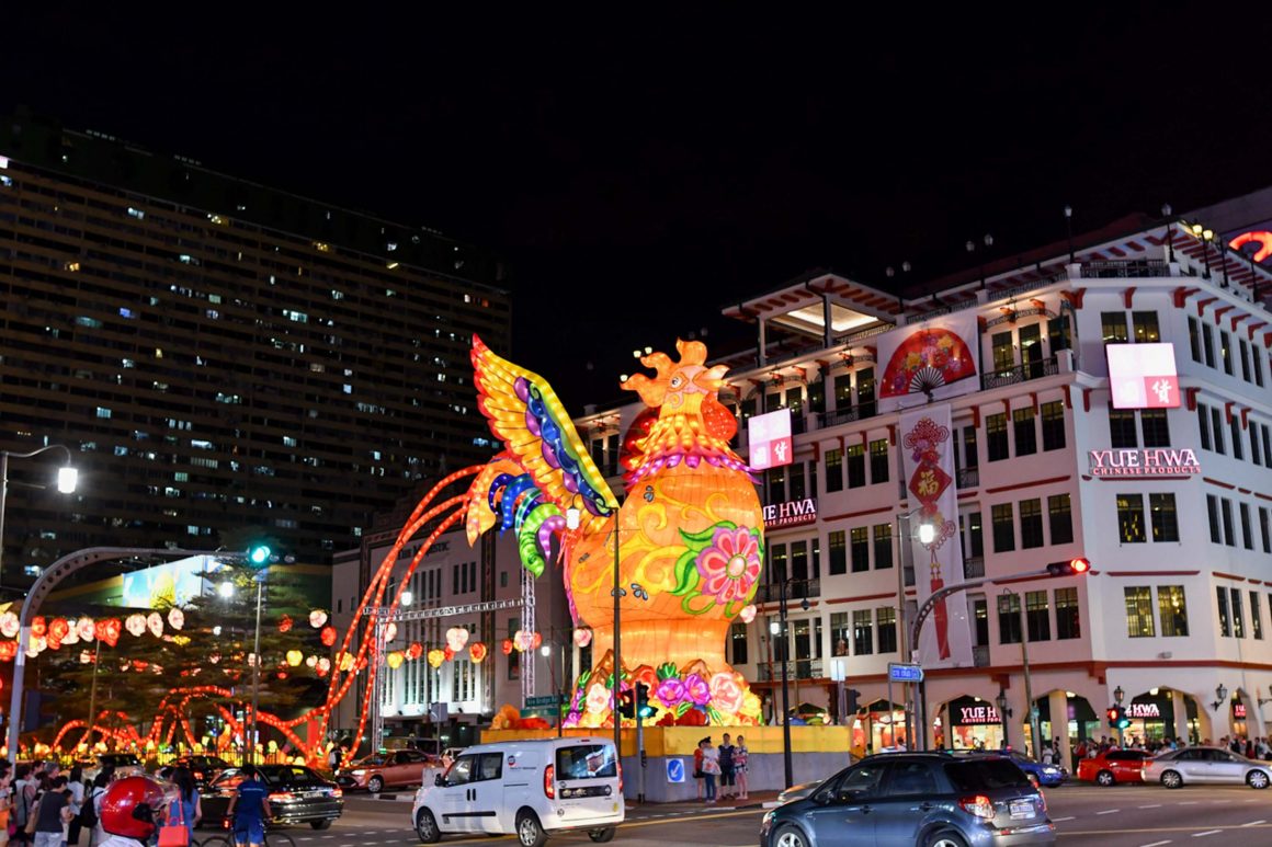 Chinatown Chinese New Year Street Light-Up