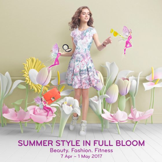 Summer style in full bloom at VivoCity