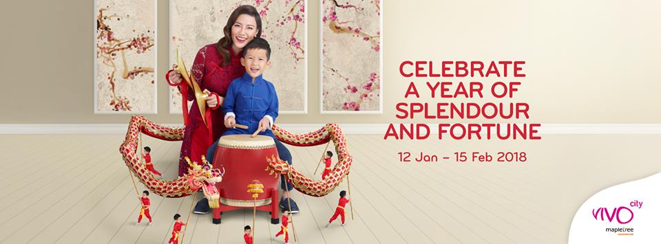 Celebrate a Year of Splendour and Fortune at VivoCity