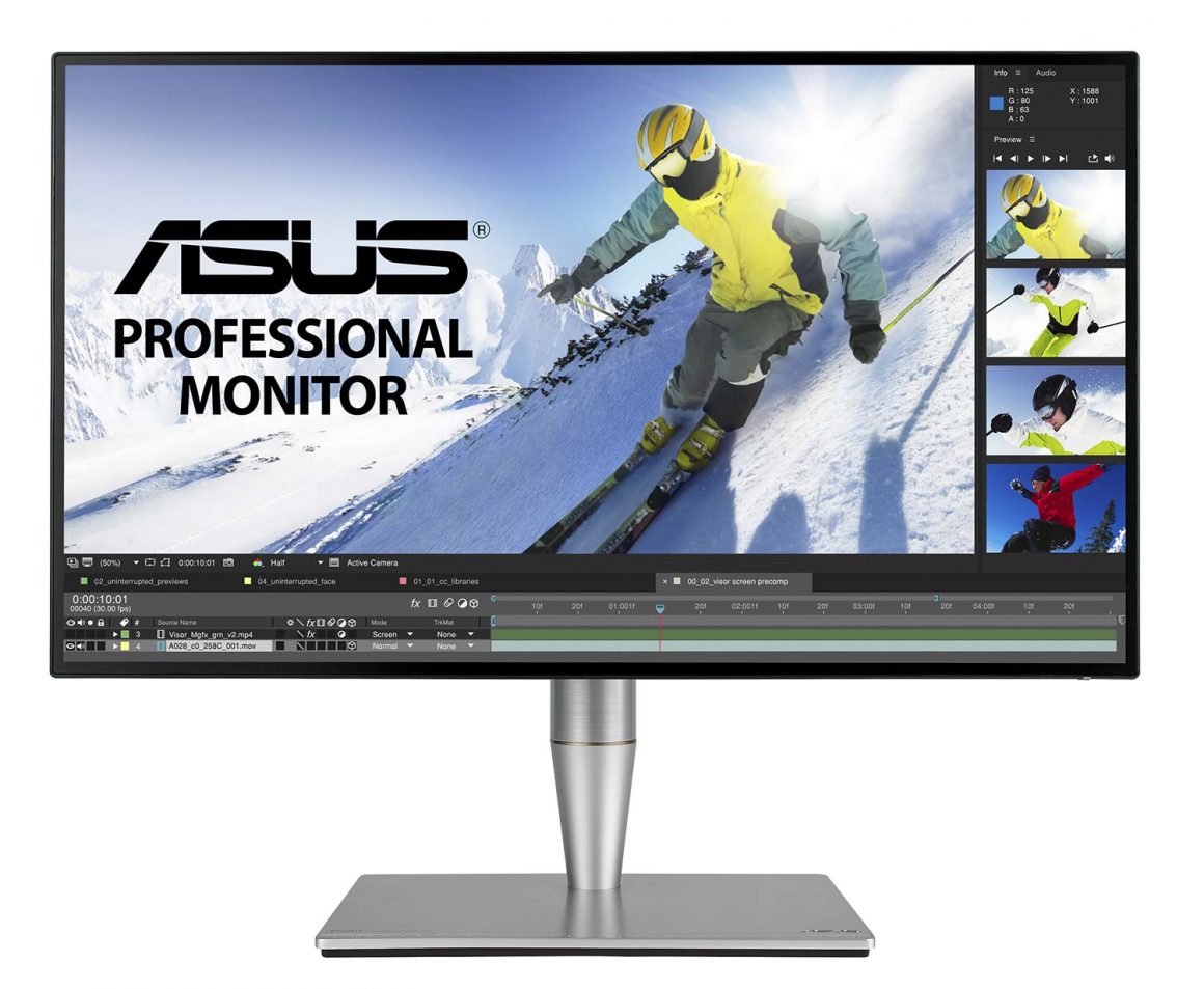 ASUS Announces ProArt PA27AC - Professional 27-inch WQHD Frameless HDR Monitor