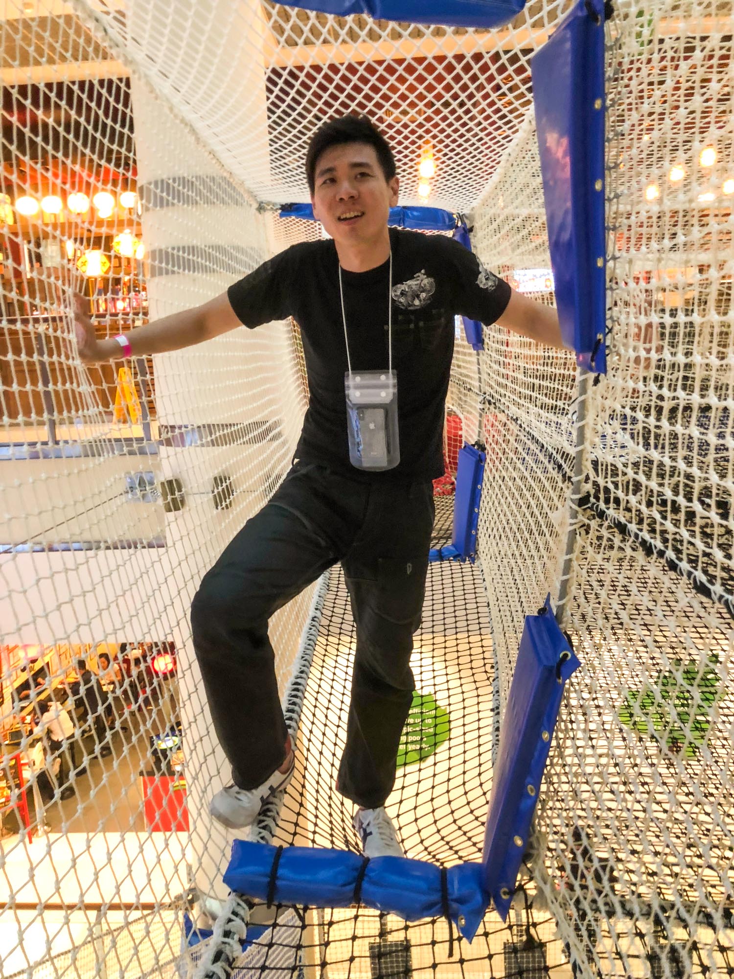AIRZONE - The World's First Indoor Suspended Net Playground in Singapore