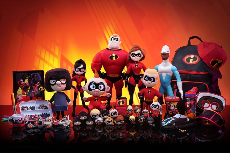 the incredibles merch