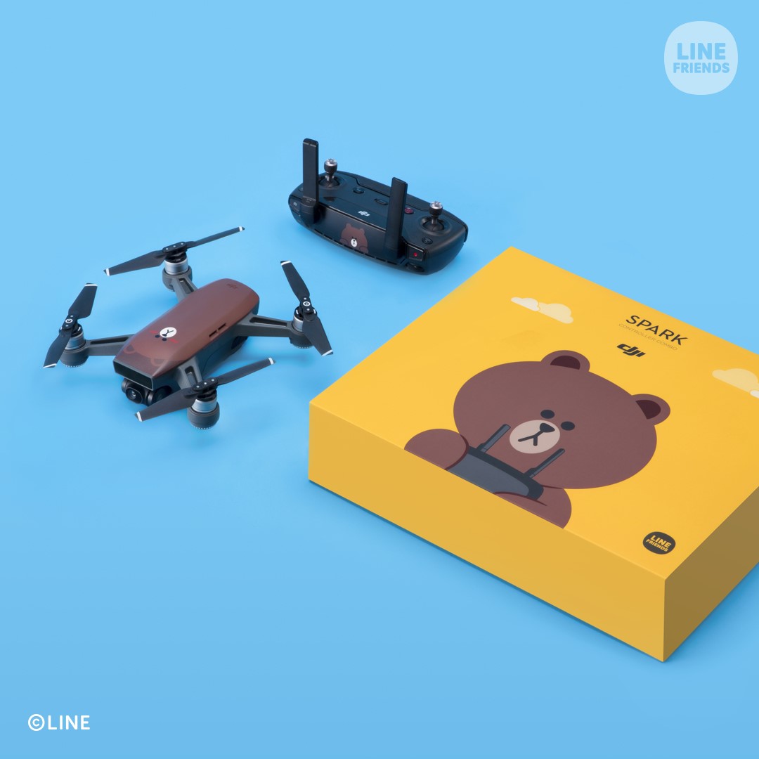 DJI Partners With LINE FRIENDS For First Characterized Drone