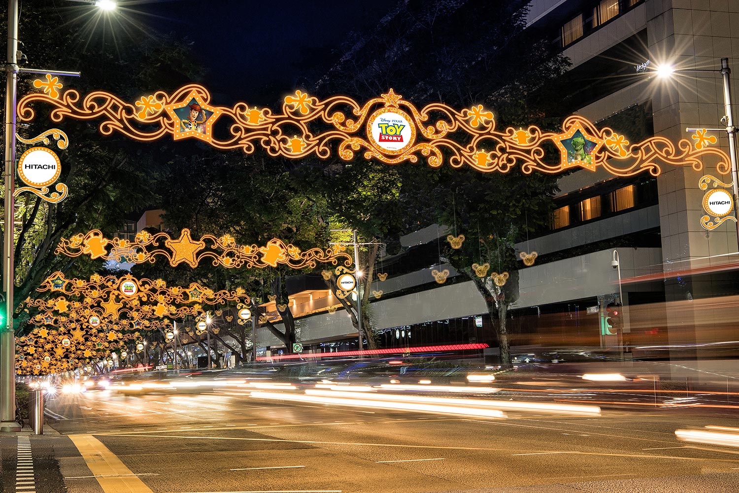 Enjoy Disney Magical Moments along Orchard Road this Christmas!