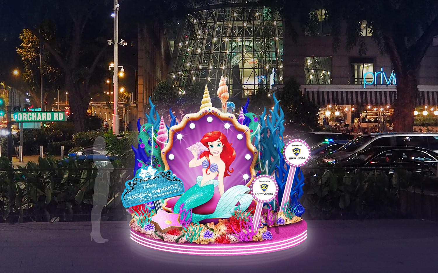 Enjoy Disney Magical Moments along Orchard Road this Christmas!