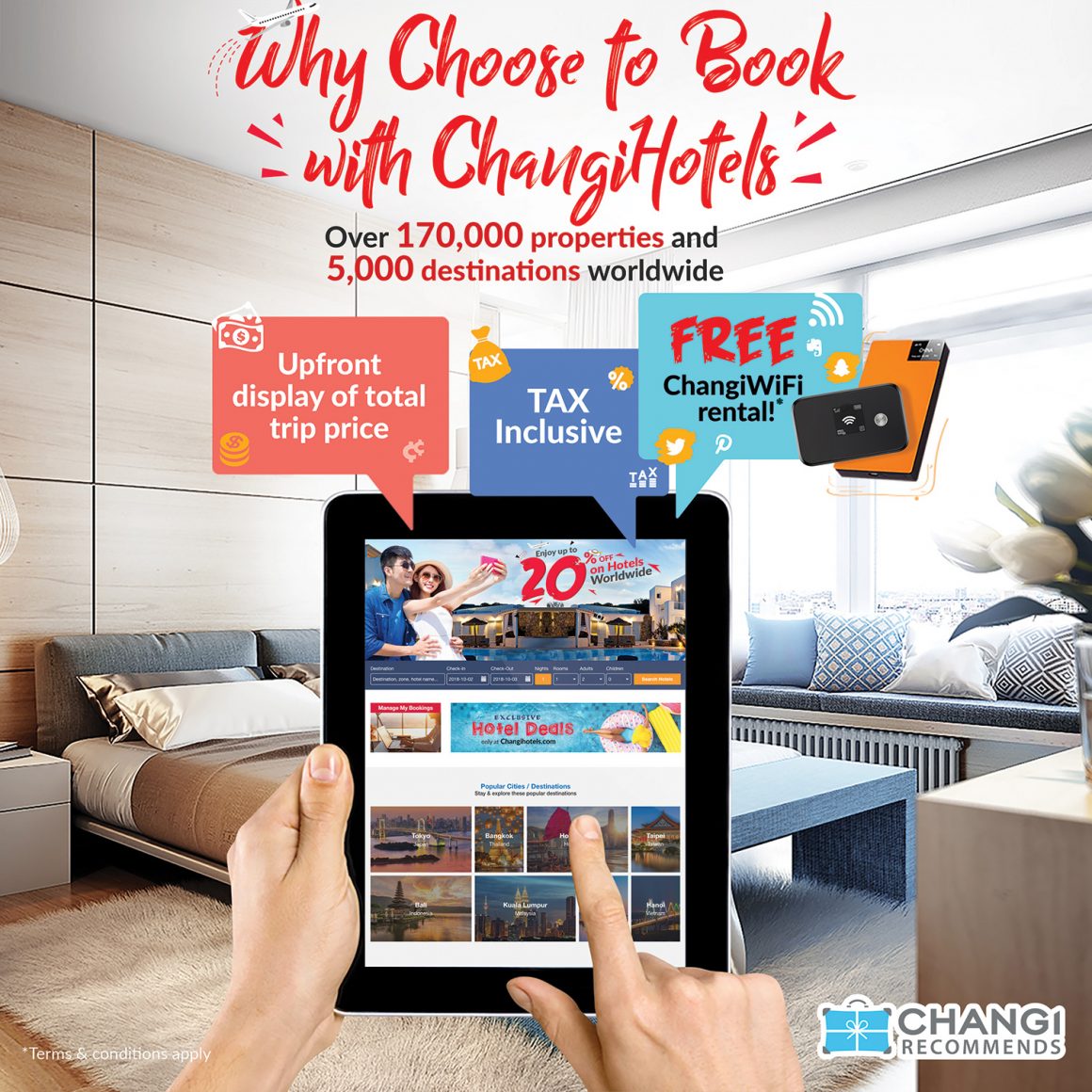 Changi Recommends introduces ChangiHotels