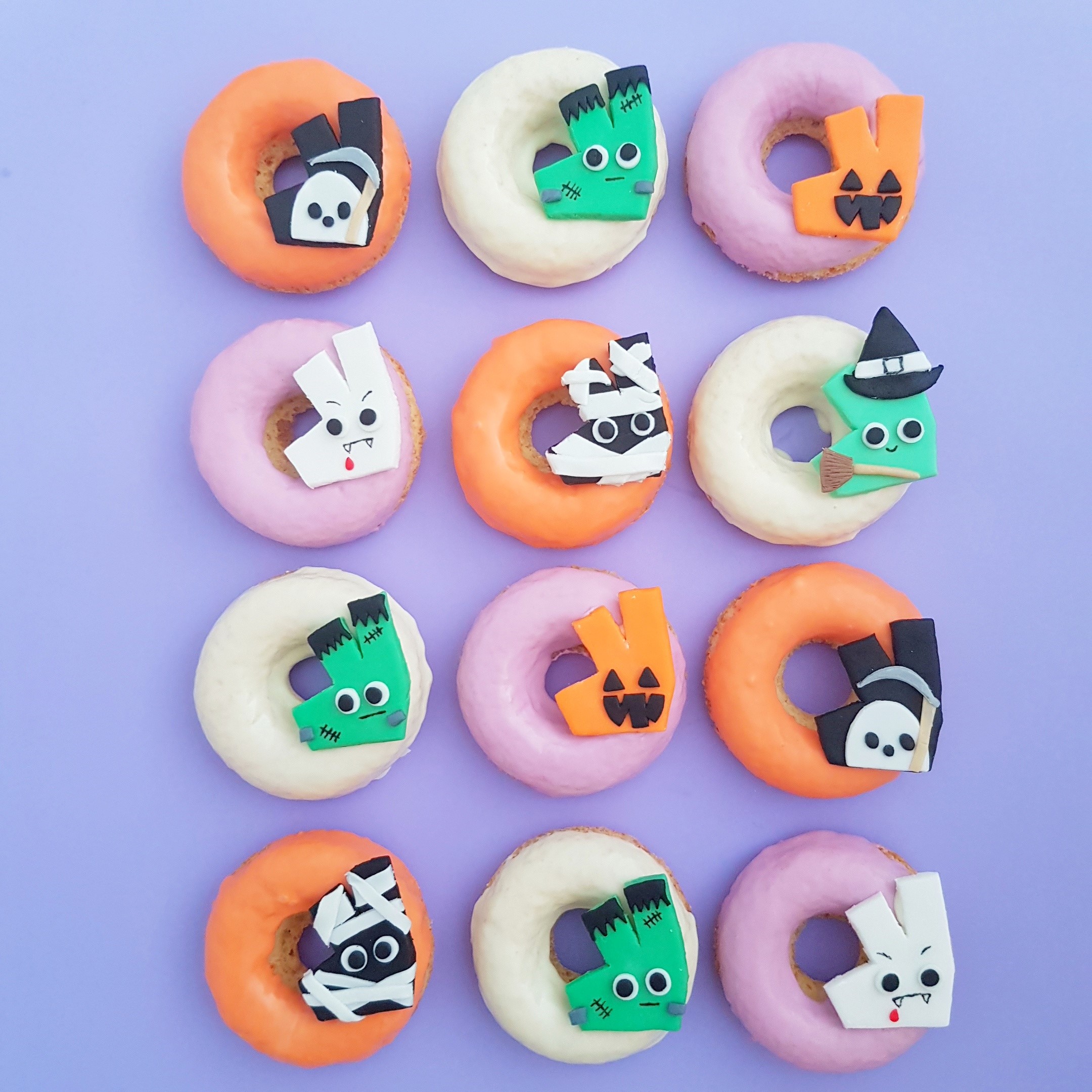 Deliveroo Halloween Donuts