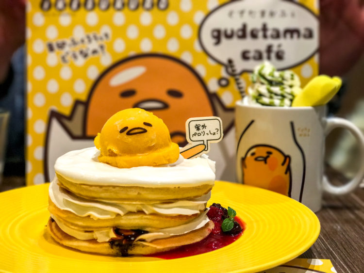 gudetama cafe toy