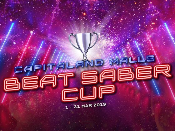 Slash, Swipe and Duck to the beat this March with CapitaLand’s Beat Saber Cup!