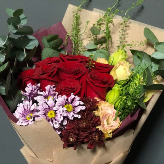 Valentine's Day Flower Bouquet from FARM Florist