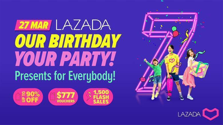 LAZADA 7th birthday