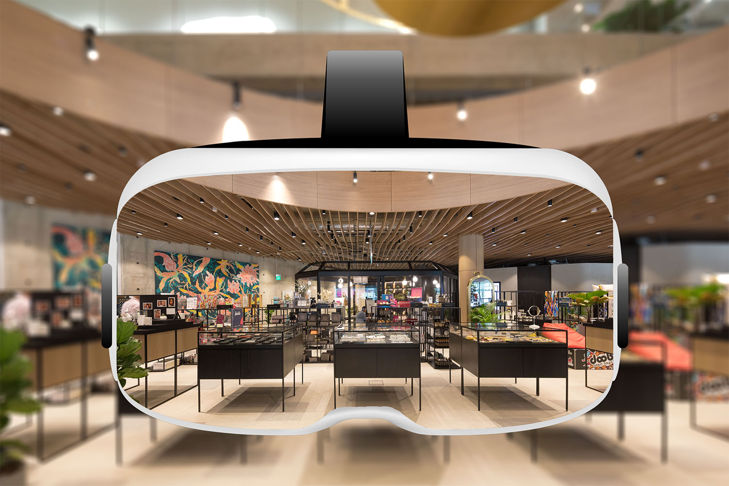 Artist impression of Design Orchard’s in-store virtual experience