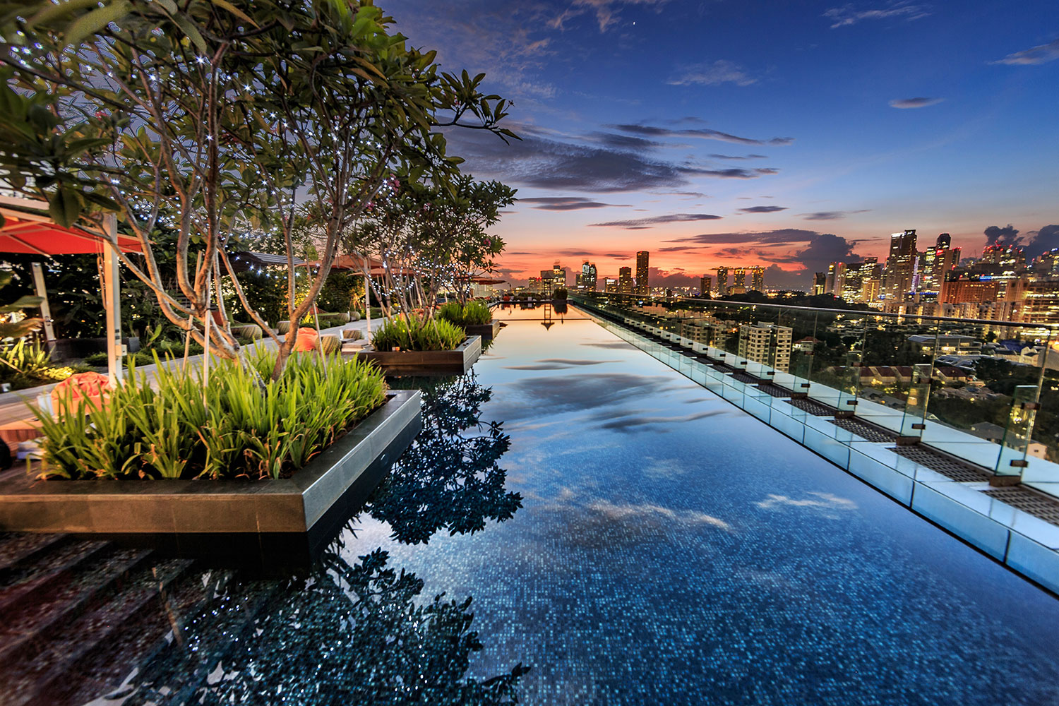 Award winning Rooftop Infinity Pool