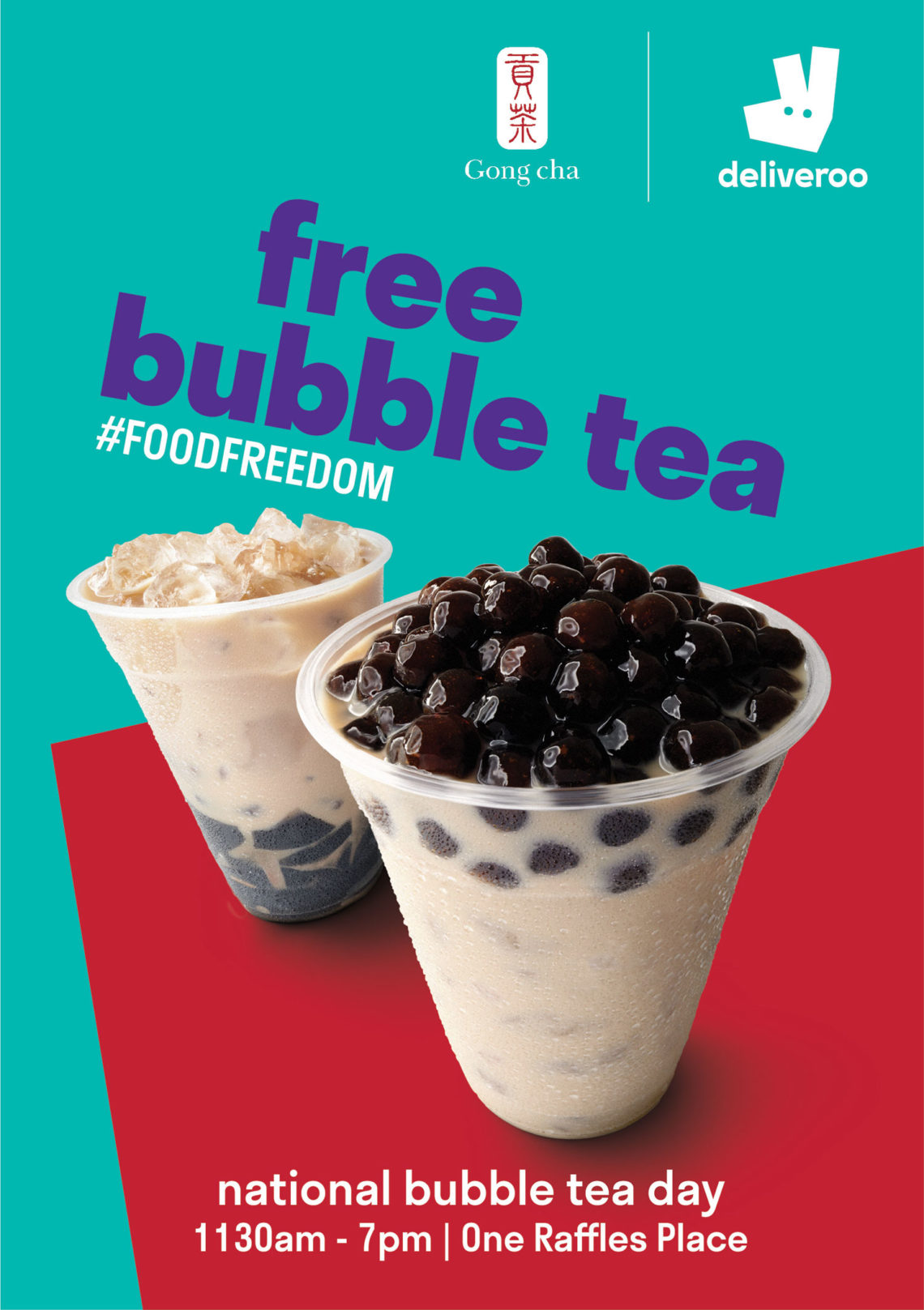 Enjoy FREE Bubble Tea from Gong Cha this National Bubble Tea Day
