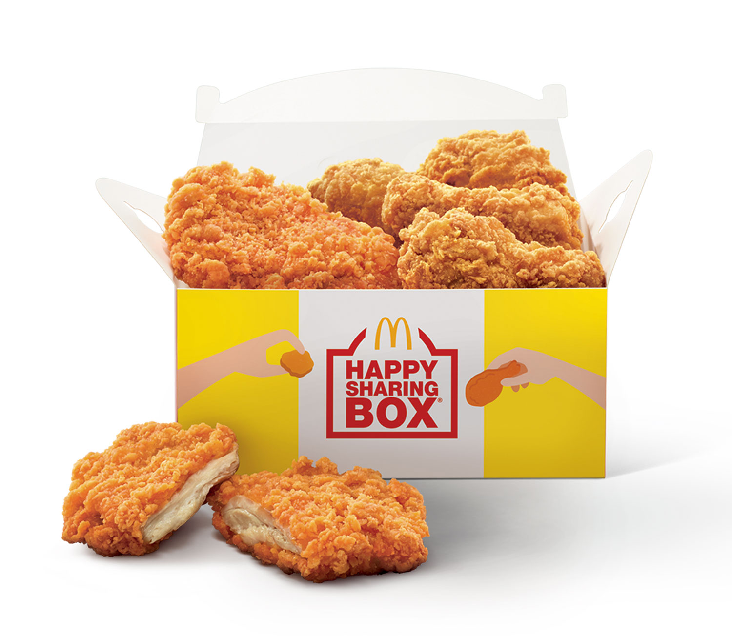 Happy Sharing Box C, available via McDelivery and GrabFood at $6.90 (U.P. $9.70)