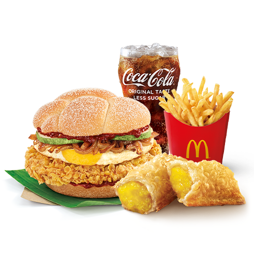 Nasi Lemak Burger Feast