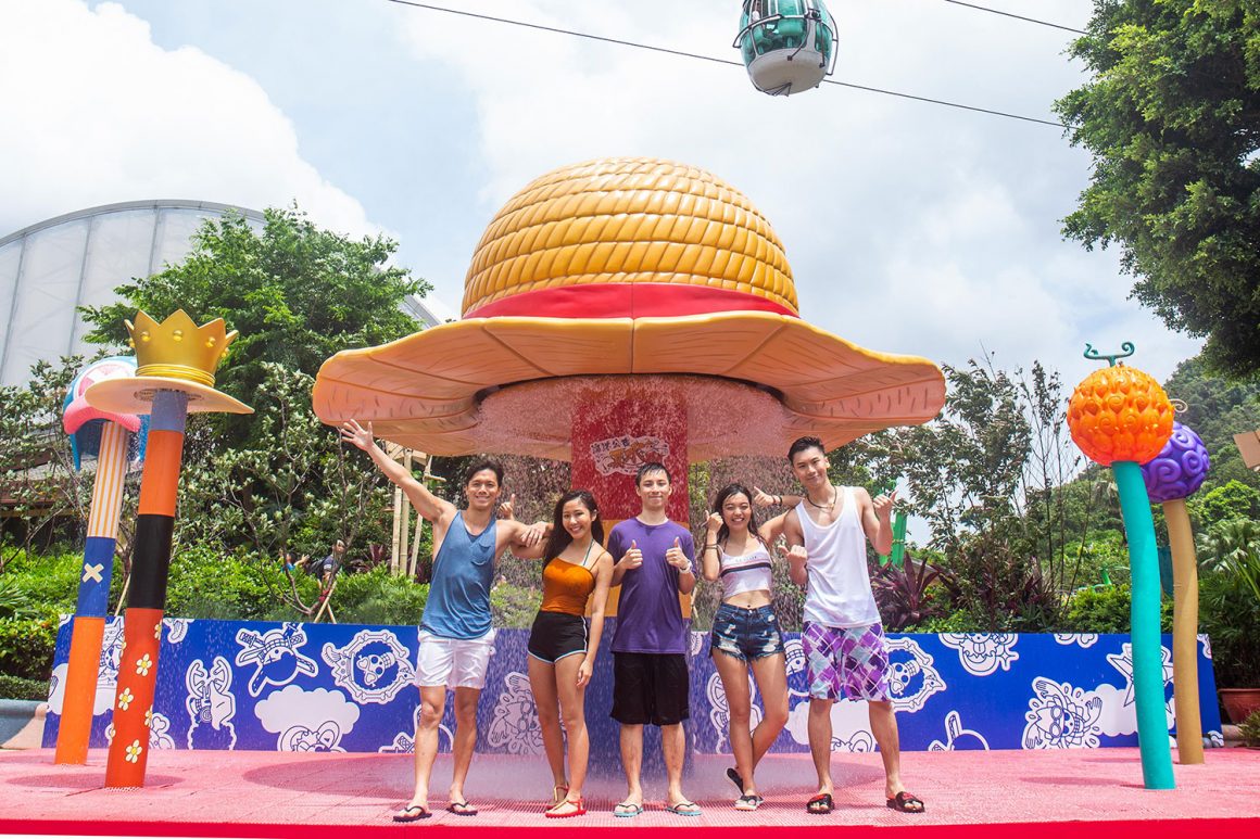 One Piece Showdown at Ocean Park Hong Kong Summer Water Battle