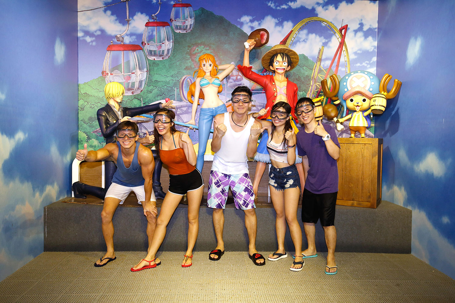 One Piece Showdown at Ocean Park Summer Water Battle ...