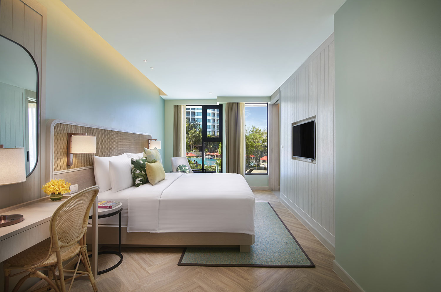 Amari-Pattaya_Two-Bedroom-Suite_Master-bedroom