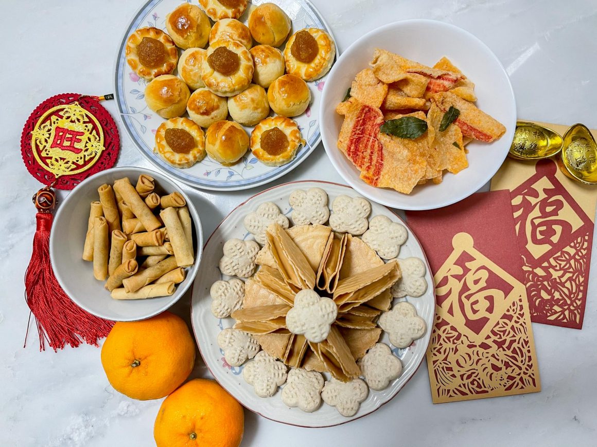 chinese new year goodies calories