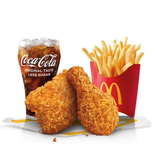 Chicken McCrispy® (2pc) Extra Value Meal [Credit McDonald’s® Singapore]