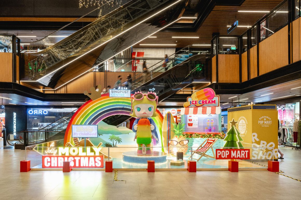 A Jolly Molly Christmas with Capitaland X Pop Mart Molly's Biggest Celebration in Southeast Asia