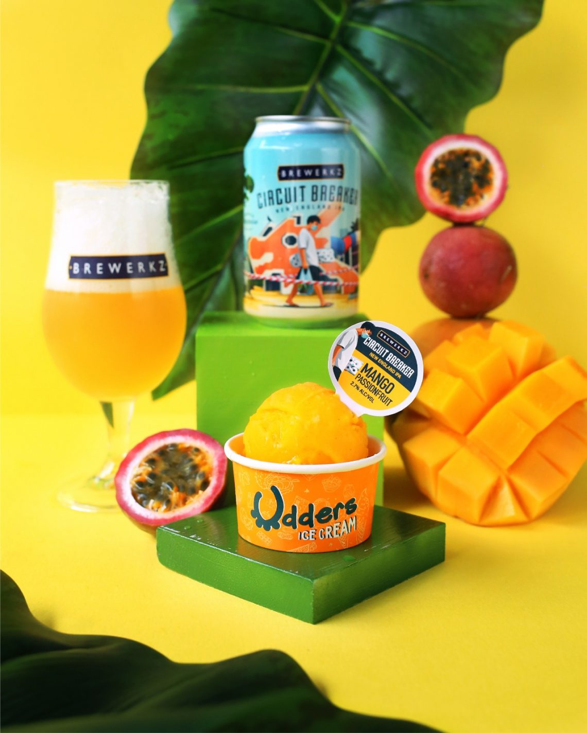 Brewerkz & Udders Ice Cream Create "Hoppiness" Handcrafted Beer Ice