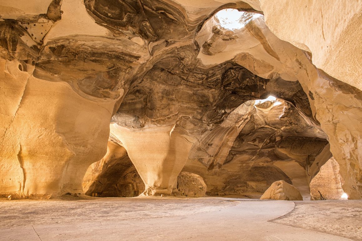 PHOTO - Bell Cave At Beit Guvrin Maresha national park / SCOTT DUNN